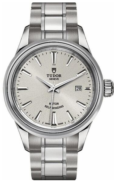 Tudor Style M12100-0001 Silver Dial Women Replica watch